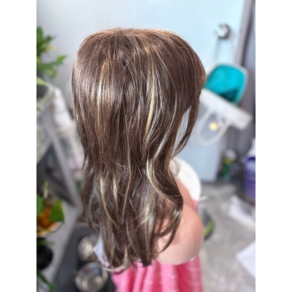 Estetica Wigs - Peace color CARAMELKISS | Golden Brown w/ Light Copper Blonde Hi main image 6